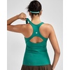 image:imageRUNNING GIRL Workout Tops for WomenRacerback Tank Tops with Built in BrasPadded Sports Bra Yoga Tank Athletic TopsBgreen