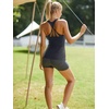 image:imageRUNNING GIRL Workout Tops for WomenRacerback Tank Tops with Built in BrasPadded Sports Bra Yoga Tank Athletic TopsDgrey