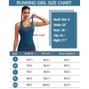 image:imageRUNNING GIRL Workout Tops for WomenRacerback Tank Tops with Built in BrasPadded Sports Bra Yoga Tank Athletic TopsDnavy