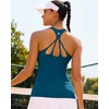 image:imageRUNNING GIRL Workout Tops for WomenRacerback Tank Tops with Built in BrasPadded Sports Bra Yoga Tank Athletic TopsDnavy