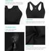 image:imageRUNNING GIRL Workout Tops for WomenRacerback Tank Tops with Built in BrasPadded Sports Bra Yoga Tank Athletic TopsZblack