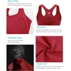 image:imageRUNNING GIRL Workout Tops for WomenRacerback Tank Tops with Built in BrasPadded Sports Bra Yoga Tank Athletic TopsZwinedred
