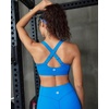 image:imageRUNNING GIRL High Impact Sports Bras for Women Adjustable Straps Bra High Support Workout Bra with Sewn in PadsCerulean Blue