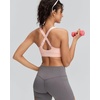image:imageRUNNING GIRL High Impact Sports Bras for Women Adjustable Straps Bra High Support Workout Bra with Sewn in PadsFlush Pink