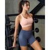 image:imageRUNNING GIRL High Impact Sports Bras for Women Adjustable Straps Bra High Support Workout Bra with Sewn in PadsFlush Pink