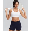 image:imageRUNNING GIRL High Impact Sports Bras for Women Adjustable Straps Bra High Support Workout Bra with Sewn in PadsWhite