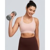 image:imageRUNNING GIRL Sports Bra for Women High Support Molded Cup High Impact Sports Bras with Sewn in Pads Workout Running BraBlush Pink