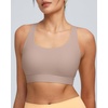 image:imageRUNNING GIRL Sports Bra for Women High Support Molded Cup High Impact Sports Bras with Sewn in Pads Workout Running BraLight Khaki