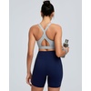 image:imageRUNNING GIRL Sports Bra for Women High Support Molded Cup High Impact Sports Bras with Sewn in Pads Workout Running BraMist Grey