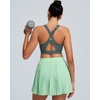 image:imageRUNNING GIRL Sports Bra for Women High Support Molded Cup High Impact Sports Bras with Sewn in Pads Workout Running BraMisty Green