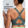 image:imageRUNNING GIRL Sports Bra for Women High Support Molded Cup High Impact Sports Bras with Sewn in Pads Workout Running BraMisty Green