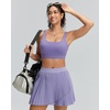 image:imageRUNNING GIRL Sports Bra for Women High Support Molded Cup High Impact Sports Bras with Sewn in Pads Workout Running BraMisty Purple