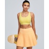 image:imageRUNNING GIRL Sports Bra for Women High Support Molded Cup High Impact Sports Bras with Sewn in Pads Workout Running BraSunny Yellow