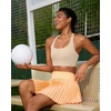 image:imageRUNNING GIRL Sports Bra for WomenAdjustable Straps Supportive High Impact Sports Bra with Sewn in PadsAbeige