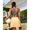image:imageRUNNING GIRL Sports Bra for WomenAdjustable Straps Supportive High Impact Sports Bra with Sewn in PadsAdark Green
