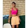 image:imageRUNNING GIRL Sports Bra for WomenAdjustable Straps Supportive High Impact Sports Bra with Sewn in PadsAhot Pink