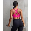 image:imageRUNNING GIRL Sports Bra for WomenAdjustable Straps Supportive High Impact Sports Bra with Sewn in PadsAhot Pink