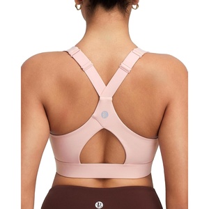 image:imageRUNNING GIRL Sports Bra for Women High Support Molded Cup High Impact Sports Bras with Sewn in Pads Workout Running BraBlush Pink