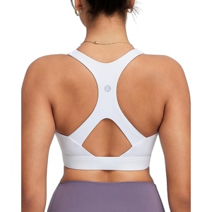 image:imageRUNNING GIRL Sports Bras for Women High SupportMolded Cup Racerback Sports Bra with Sewn in Pads Workout Running BraWX3176WhiteXXL