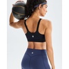 image:imageRUNNING GIRL Adjustable Sports Bras for Women High SupportFull Coverage Molded Cup Sports Bra High Impact Workout GymBlack