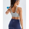image:imageRUNNING GIRL Adjustable Sports Bras for Women High SupportFull Coverage Molded Cup Sports Bra High Impact Workout GymGrey
