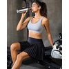 image:imageRUNNING GIRL Adjustable Sports Bras for Women High SupportFull Coverage Molded Cup Sports Bra High Impact Workout GymGrey