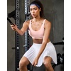 image:imageRUNNING GIRL Adjustable Sports Bras for Women High SupportFull Coverage Molded Cup Sports Bra High Impact Workout GymPink
