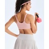 image:imageRUNNING GIRL Adjustable Sports Bras for Women High SupportFull Coverage Molded Cup Sports Bra High Impact Workout GymPink