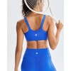 image:imageRUNNING GIRL Adjustable Sports Bras for Women High SupportFull Coverage Molded Cup Sports Bra High Impact Workout GymSparkle Blue