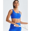 image:imageRUNNING GIRL Adjustable Sports Bras for Women High SupportFull Coverage Molded Cup Sports Bra High Impact Workout GymSparkle Blue