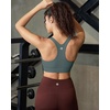 image:imageRUNNING GIRL High Impact Sports BraRacerback Sports Bras for Women High Support Molded Cup Workout Bra with Sewn in PadsAsh Green