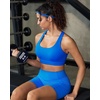 image:imageRUNNING GIRL High Impact Sports BraRacerback Sports Bras for Women High Support Molded Cup Workout Bra with Sewn in PadsCerulean Blue