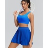 image:imageRUNNING GIRL High Impact Sports BraRacerback Sports Bras for Women High Support Molded Cup Workout Bra with Sewn in PadsCerulean Blue