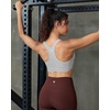 image:imageRUNNING GIRL High Impact Sports BraRacerback Sports Bras for Women High Support Molded Cup Workout Bra with Sewn in PadsIcy Grey