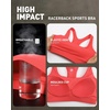 image:imageRUNNING GIRL High Impact Sports BraRacerback Sports Bras for Women High Support Molded Cup Workout Bra with Sewn in PadsRed