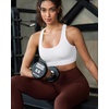 image:imageRUNNING GIRL High Impact Sports BraRacerback Sports Bras for Women High Support Molded Cup Workout Bra with Sewn in PadsWhite