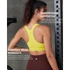 image:imageRUNNING GIRL High Impact Sports BraRacerback Sports Bras for Women High Support Molded Cup Workout Bra with Sewn in PadsYellow
