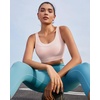 image:imageRUNNING GIRL High Impact Sports Bras for WomenRacerback Running Bra Workout Crop Tank Tops Longline Sports Bra Push upEpink
