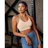 image:imageRUNNING GIRL Sports Bras for WomenStrappy Crisscross Back Padded Low Impact Running Sports Bra with Removable CupsAbeige