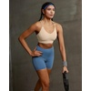 image:imageRUNNING GIRL Sports Bras for WomenStrappy Crisscross Back Padded Low Impact Running Sports Bra with Removable CupsAbeige